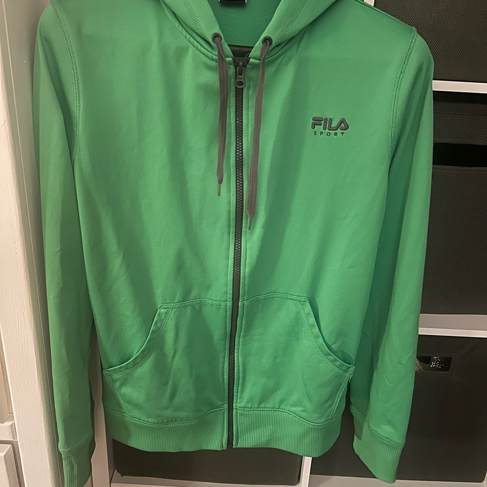 Fila Sport Black and Green Jacket
